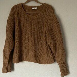 Sea NY Balloon Sleeve Sweater in Caramel